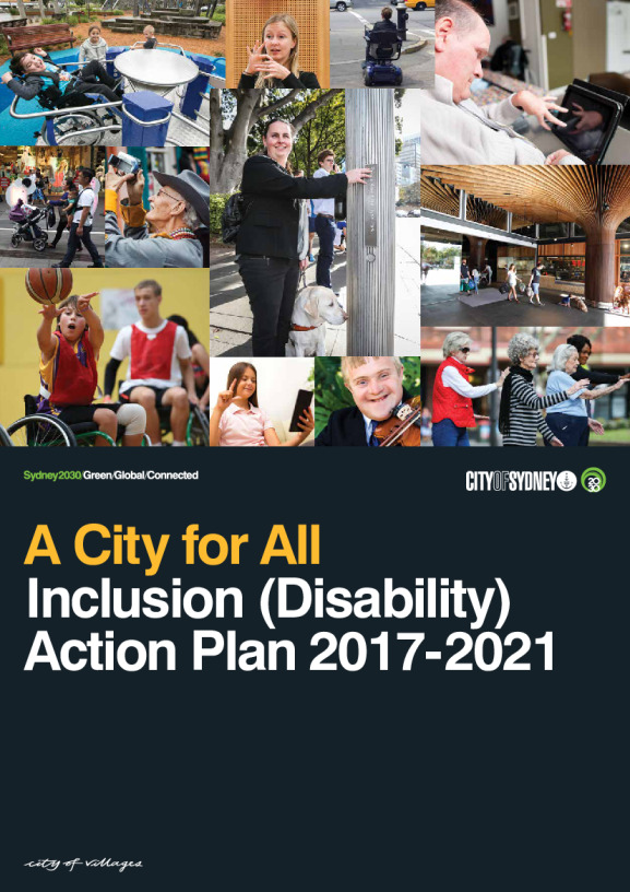 A City for All - Inclusion (Disability) Action Plan 2017-2021 - City of