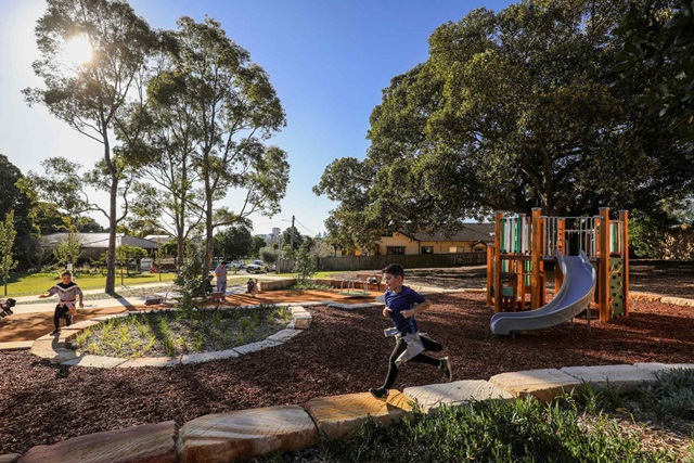 Crete Reserve Playground - City of Sydney