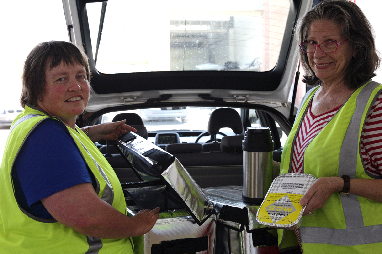 Meals On Wheels volunteers in Sydney City of Sydney