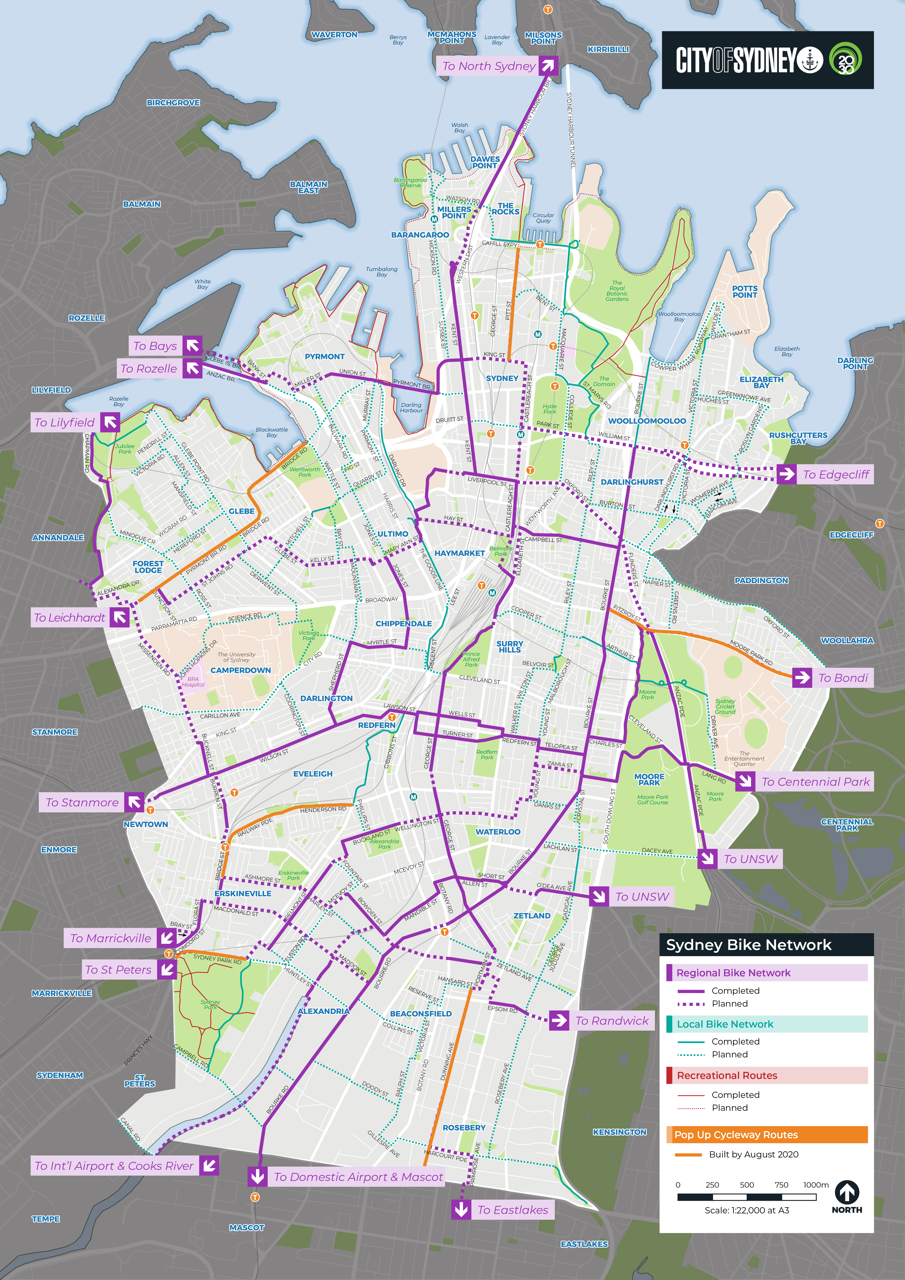 Creating pop-up cycleways in Sydney - City of Sydney