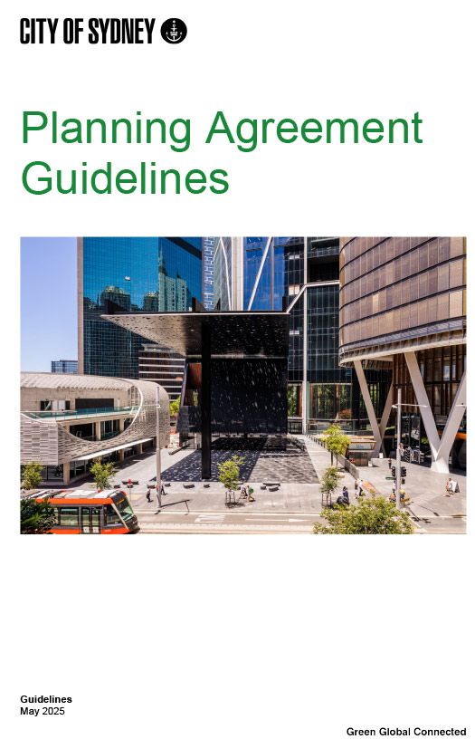 Planning Agreement Guidelines 2025 cover page