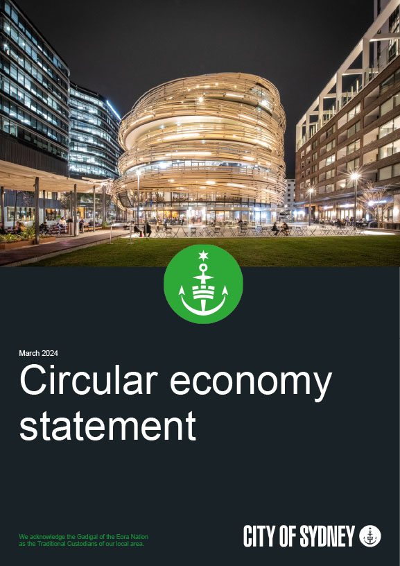 Circular economy statement - City of Sydney