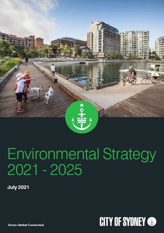 Environmental strategy 20212025 City of Sydney