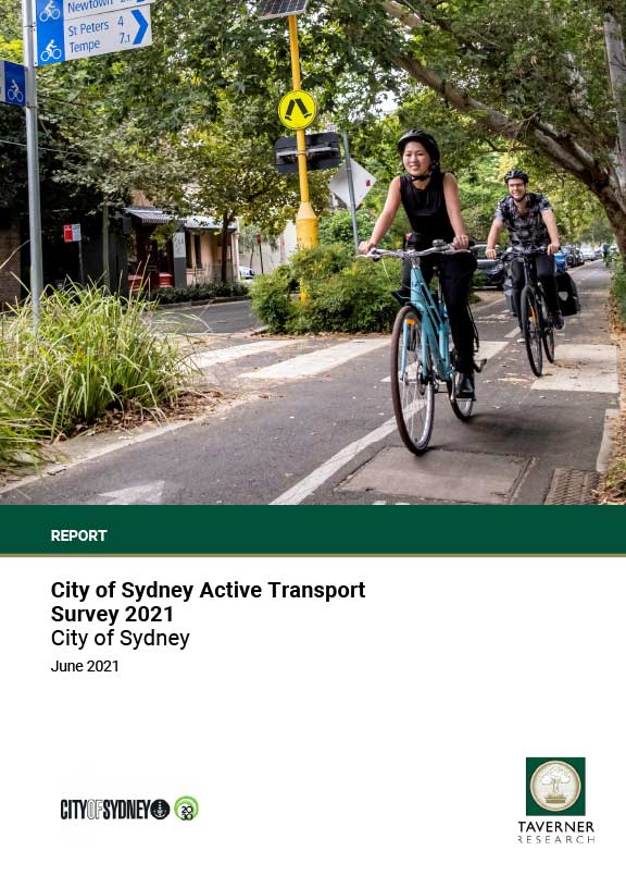 Active Transport Survey 2021 City of Sydney